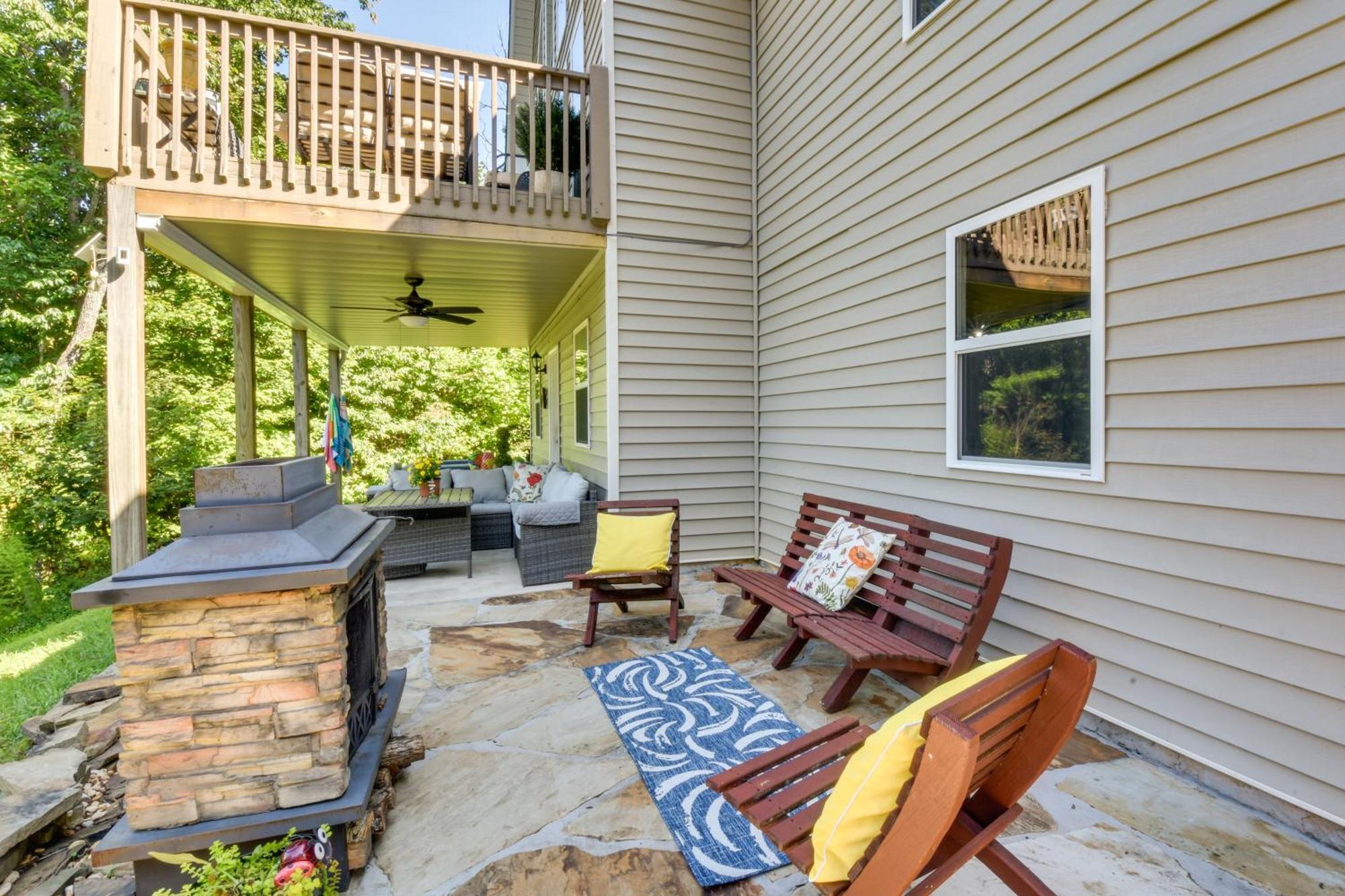 Lakemont Retreat Game Room, Hot Tub, And Mtn Views! エクステリア 写真
