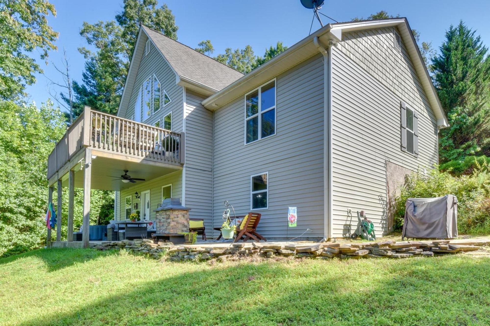 Lakemont Retreat Game Room, Hot Tub, And Mtn Views! エクステリア 写真